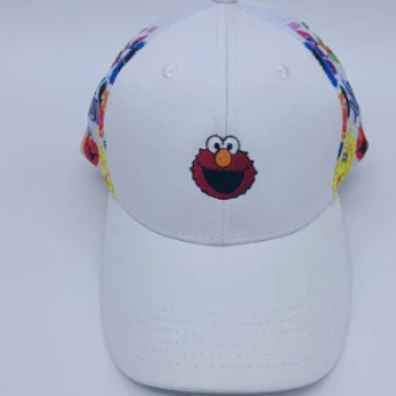 Pamut baseball kalap oldalsó hálónyomtatással