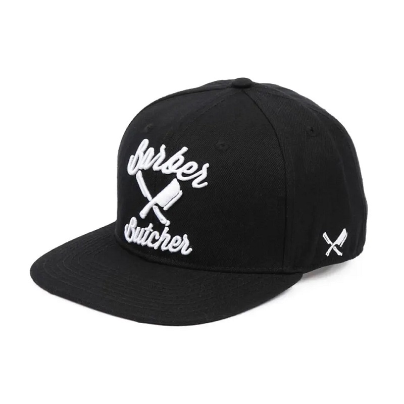 Kiváló minőségű 6 panel 3D hímzett logó Mens Gorras Vintage Cap egyedi Snapback sapkák