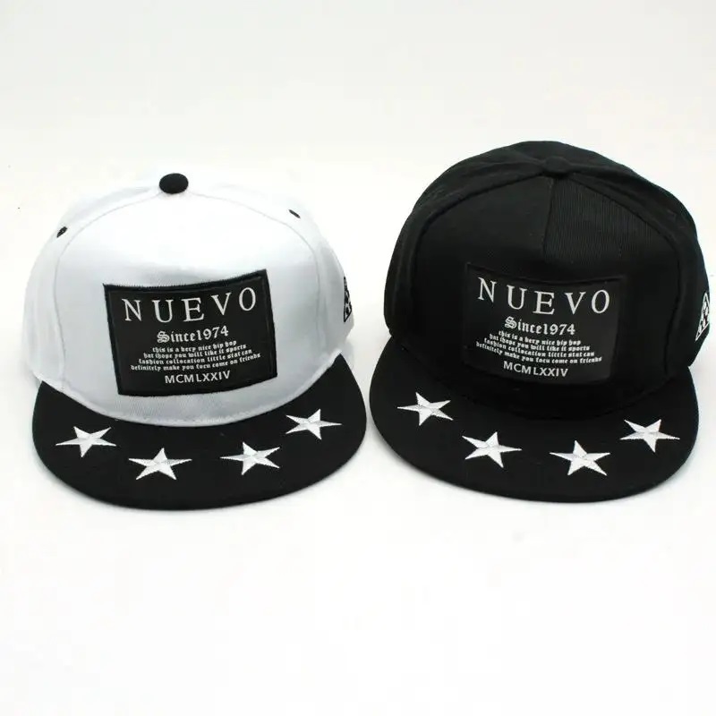 Nagykereskedelmi bőrcímke hímzett ésnyomtatott legújabb design hip -hop sport sapka Snapback kalap