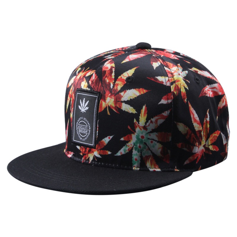 Gyári testreszabási görbe lapos karima 6 Panel vízálló hip -hop stílusúnylon baseball sapka