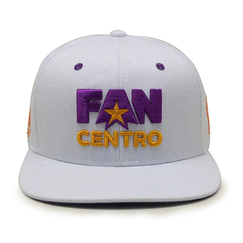 Olcsónagykereskedelmi 3D hímzés 5 panel sapka egyedi snapback sapka