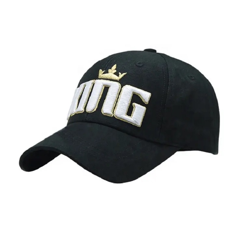 Professzionális egyedi gyártású BCI Organic Cotton Twill 6 panel strukturált sportbaseball sapka és kalap 3D logóval